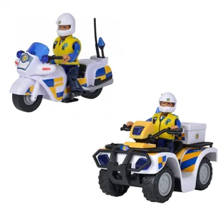 Zestaw Motor I Quad Strażak Sam - Samochody i pojazdy dla dzieci - miniaturka - grafika 1