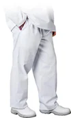Odzież robocza - SPODNIE OCHRONNE DO PASA LHOLLMAN LH-FOOD_TRO; BIAŁY - miniaturka - grafika 1