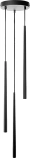 Lampa wisząca Orno TABUNG 3P, lampa wisząca, G9 max.6W, czarna - Lampy sufitowe - miniaturka - grafika 1