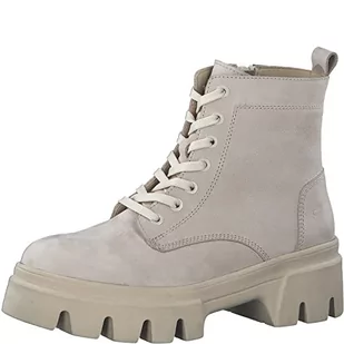 s.Oliver Damskie buty zimowe 5-5-26294-39, beżowy nubuck, 37 EU - Śniegowce damskie - miniaturka - grafika 1
