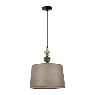 Nerom D34 lampa wisząca 1xE27 czarna PND-22374B-BK - Lampy sufitowe - miniaturka - grafika 1