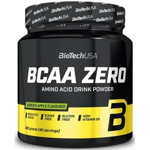 BioTech USA Odżywka białkowa, BCAA Zero, jabłko, 360 g - Odżywki białkowe - miniaturka - grafika 1
