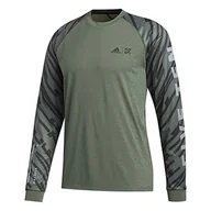 Odzież trekkingowa męska - Adidas męska koszulka z długim rękawem Trailcross LS Tieley, 2 x duża - miniaturka - grafika 1