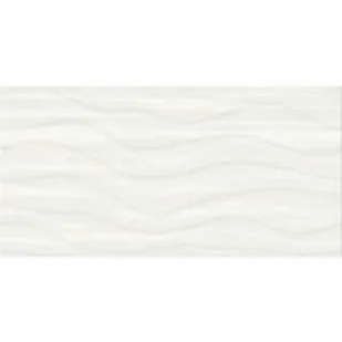 Cersanit C PS803 WHITE SATIN WAVE STRUCTURE 29,8x59,8 G.1 - Płytki ceramiczne - miniaturka - grafika 1