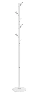 Stojący biały wieszak z marmurową podstawą B1-N85 - Wieszaki i stojaki - miniaturka - grafika 1