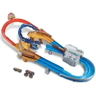 Tory, garaże, parkingi - Mattel, Hot Wheels, Mt Tor skorpion zestaw, Gtl33 Wb1 - miniaturka - grafika 1