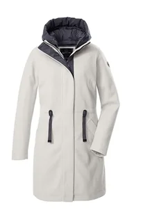 G.I.G.A. DX Damska kurtka polarowa parka/płaszcz z odpinanym kapturem GW 46 WMN PRK, szaro-melanżowy, 38, 41988-000 - Kurtki damskie - miniaturka - grafika 1