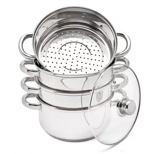 KonigHOFFER GARNEK DO GOTOWANIA NA PARZE SENSO 22CM / 5ELEM INDUKCJA 5907558772067 - Garnki - miniaturka - grafika 1