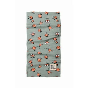 Chusta wielofunkcyjna dla dzieci Jack Wolfskin SMILEYWORLD NECKGAITER K ICON mint leaf - ONE SIZE - Czapki dla dzieci - miniaturka - grafika 1