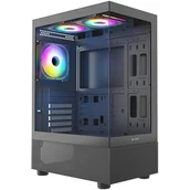 Obudowy komputerowe - Obudowa LOGIC Logic Look ARGB czarna (AT-LOOK-ARGB-10-0000000-0002) - miniaturka - grafika 1