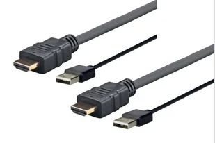 Vivolink PROHDMIUSB5 adapter kablowy 5 m HDMI USB Typu-A Czarny - Adaptery i przejściówki - miniaturka - grafika 1