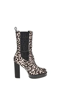 Love Moschino Damskie sztyblety Ja2128ag0fiv012037, wzór: 37 EU - Botki damskie - miniaturka - grafika 1