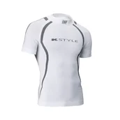 Odzież do sportów motorowych - T-shirt OMP KS biały - XS/S - miniaturka - grafika 1