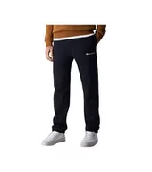 Spodenki męskie - Champion Legacy Authentic Pants-Script Logo Powerblend Fleece Straight Hem męskie spodnie dresowe, Nero, XXL - miniaturka - grafika 1