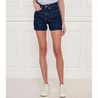 Spodnie sportowe damskie - Tommy Hilfiger Jeansowe szorty Regular Fit - miniaturka - grafika 1