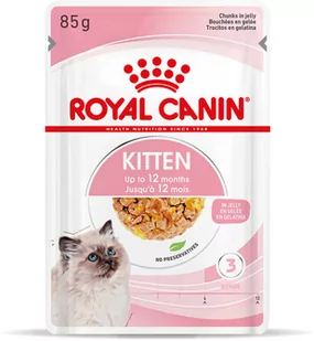 Royal Canin Kitten w galaretce - 12 x 85 g - Mokra karma dla kotów - miniaturka - grafika 1
