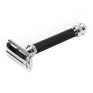 Parker 76R - Maszynka na Żyletki z Czarną Rączką - Maszynki do golenia i wkłady - miniaturka - grafika 1