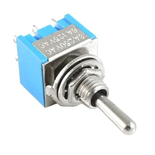 Przełącznik 6 pin 3 pozycyjny ON-OFF-ON (MTS203) - Akcesoria motoryzacyjne - miniaturka - grafika 1