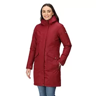 Kurtki damskie - Regatta Damska kurtka Romine, wodoodporna, oddychająca parka - czarna - miniaturka - grafika 1