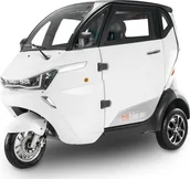 Skutery - Bili Bike Skuter elektryczny zabudowany MICRO CAR BILI BIKE J1 czerwony - miniaturka - grafika 1