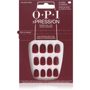 OPI xPRESS/ON, zestaw sztucznych paznokci, bordowe - Sztuczne paznokcie i akcesoria - miniaturka - grafika 1