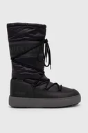 Śniegowce damskie - Moon Boot śniegowce LTRACK HIGH NYLON WP kolor czarny 24500700.001 - miniaturka - grafika 1