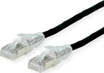 DTWYLER Kabel krosowy DTWYLER Cat.6A Class EA S/FTP, CU 7702 flex LSOH, AMP v2, czarny, 3 m