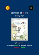 E-booki - literatura obca - Cornered Osaczony Stormy night 1 A bilingual e-book Dwujęzyczna e-książka - miniaturka - grafika 1