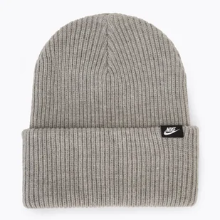 Czapka zimowa Nike Peak Futura Beanie dark grey heather WYSYŁKA W 24H 30 DNI NA ZWROT - Czapki damskie - miniaturka - grafika 1