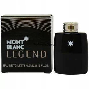 MontBlanc Legend 4,5 ml edt - Wody i perfumy męskie - miniaturka - grafika 1