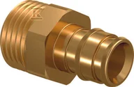 Łączniki, trójniki, kształtki - Uponor QE złączka z gwintem zewn. PL 16-G1/2"MT - miniaturka - grafika 1