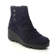 Botki damskie - Fly London Damskie botki Brom344fly, granatowy, 36 EU - miniaturka - grafika 1