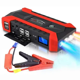 20000mAh Akumulator samochodowy Jump Starter Battery Booster Przenośna ładowarka do elektronarzędzi zewnętrznych styl1256 - Urządzenia Rozruchowe - Jump startery - miniaturka - grafika 1