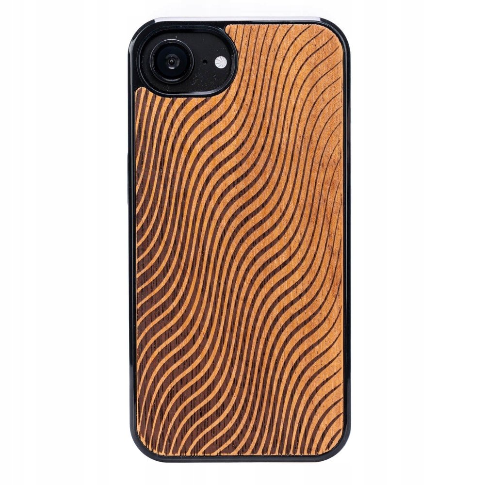 Bewood Drewniane etui do iPhone 16e, Fale Merbau