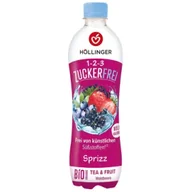 Napoje gazowane - Hollinger Napój gazowany o smaku owoców leśnych bez cukru 500 ml Bio - miniaturka - grafika 1
