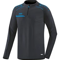 Bluzy męskie - JAKO JAKO Ziptop Prestige Ziptop Prestige bluza męska wielokolorowa Marine/Lemon L 8658 - miniaturka - grafika 1