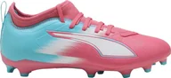 Buty dla dziewczynek - Puma Buty piłkarskie dla dzieci Ultra 6 Match Re-Charge FG/AG 108767 01 34 - miniaturka - grafika 1