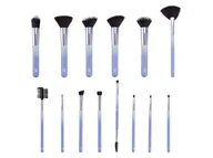 Pędzle do makijażu - CIEN Beauty Zestaw 14 pędzli do makijażu (Fioletowy) - miniaturka - grafika 1