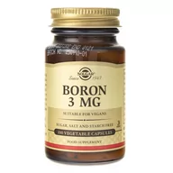 Witaminy i minerały dla sportowców - Solgar Solgar, Bor, 3 mg, 100 kapsułek - miniaturka - grafika 1