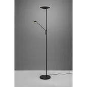 Lampy stojące - Trio Brantford 425610232 lampa stojąca podłogowa 2x30W LED 4000K czarna - miniaturka - grafika 1