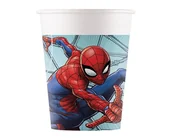 Dekoracje i nakrycia stołu na imprezę - Godan Kubeczki papierowe Spiderman Team Up 200 ml 8 szt. - miniaturka - grafika 1