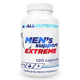 Allnutrition Allnutrition - Men's support extreme - 120 kaps - Układ nerwowy - miniaturka - grafika 1