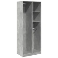 Szafy - vidaXL Szafa betonowa szara 80x50x200 cm materiał drewnopochodny - miniaturka - grafika 1