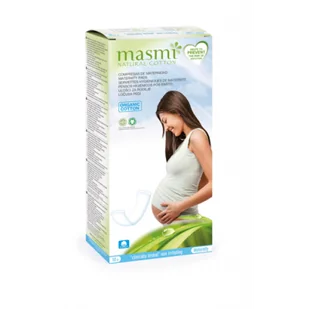 Masmi Masmi, Podpaski poporodowe organiczne, 10 szt. - Podpaski - miniaturka - grafika 2