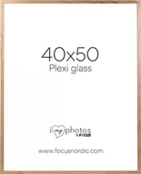 Ramki na zdjęcia - Ramka Focus Focus Soul Oak veneer 40x50 Plexi - miniaturka - grafika 1