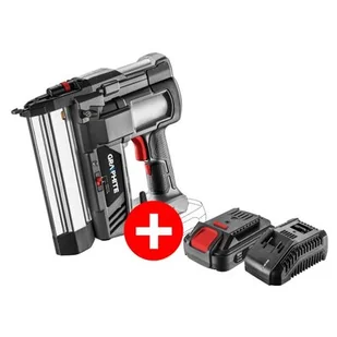 Zszywacz akumulatorowy GRAPHITE Energy+ 58G081 + Ładowarka GRAPHITE 58G002 + Akumulator GRAPHITE Energy+ 58G001 2.0Ah 18V - Zszywacze tapicerskie - miniaturka - grafika 1