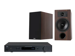 NAD C 328 (czarny) + Tesi 3 (mokka) - Zestawy stereo - miniaturka - grafika 1