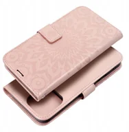 Etui i futerały do telefonów - Kabura MEZZO Book do IPHONE 17 Pro Max mandala złoty róż - miniaturka - grafika 1