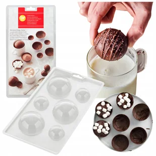 Forma do czekolady kule czekoladowe kula foremki półkule Wilton - Formy do ciast Forma do czekolady kule czekoladowe kula foremki półkule Wilton - Formy do ciast - miniaturka - grafika 1