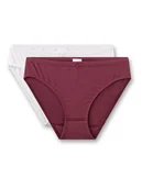 Majtki dla dzieci - Sanetta Majtki (2 pary) w kolorze biało-fioletowym - miniaturka - grafika 1